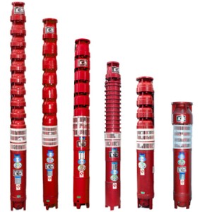 Hot water well submersible pump