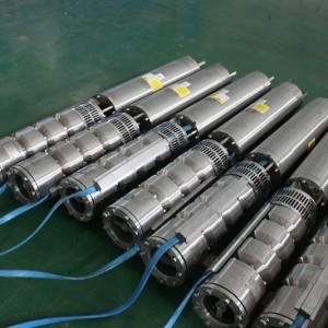 Three-phase stainless steel submersible pump