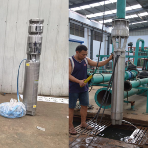 316 Stainless Steel Submersible Deep Well Pump Export to Qatar