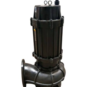 4kw 80m3/h 10m head submersible non-clogging sewage pump
