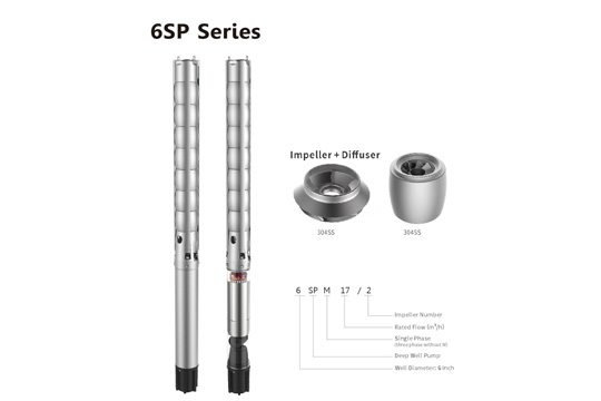 6SP Series Submersible Pump