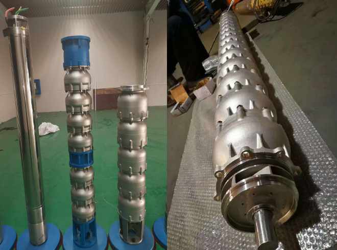 200KW 50 m3/h 500 M Head Submersible pump stainless steel in Syria