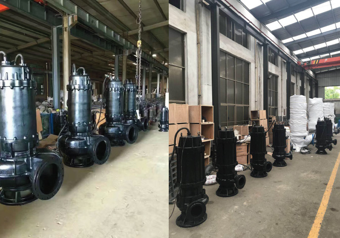 37 KW 350 M3/H 25M Head Submersible Sewage Pump In UAE