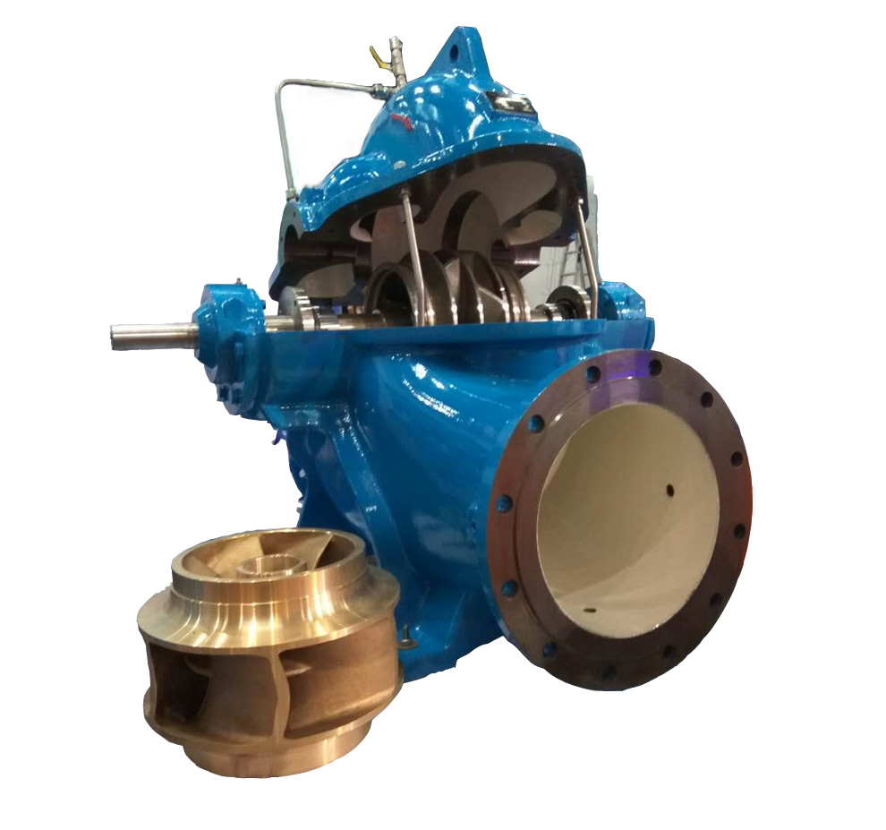 250KW Horizontal Shaft Split Case Centrifugal Pump In Australia